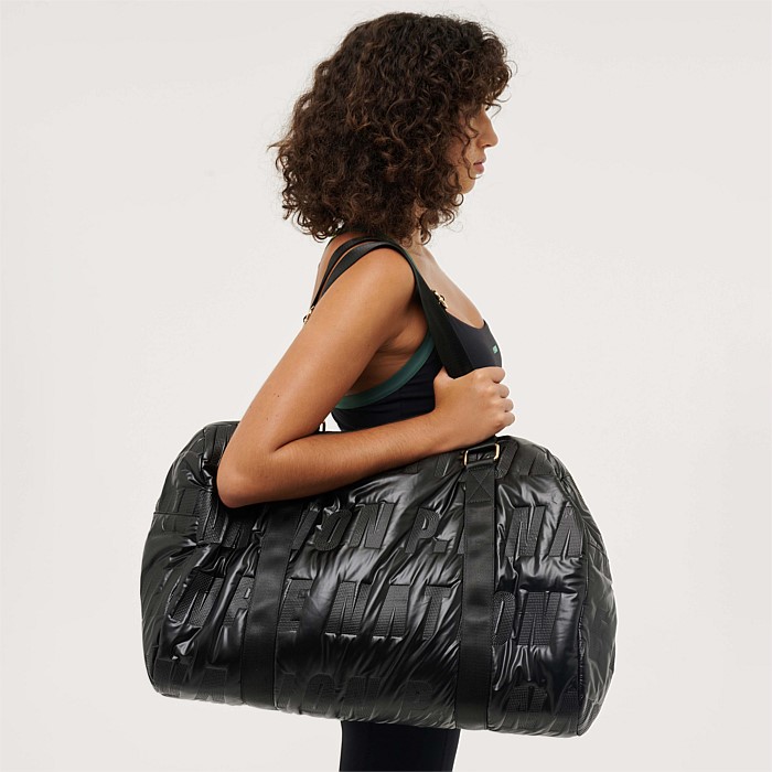 Taper Gym Bag in Black