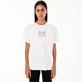 Heads Up Tee in White