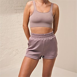 Dusty Violet Comfy Sweat Shorts
