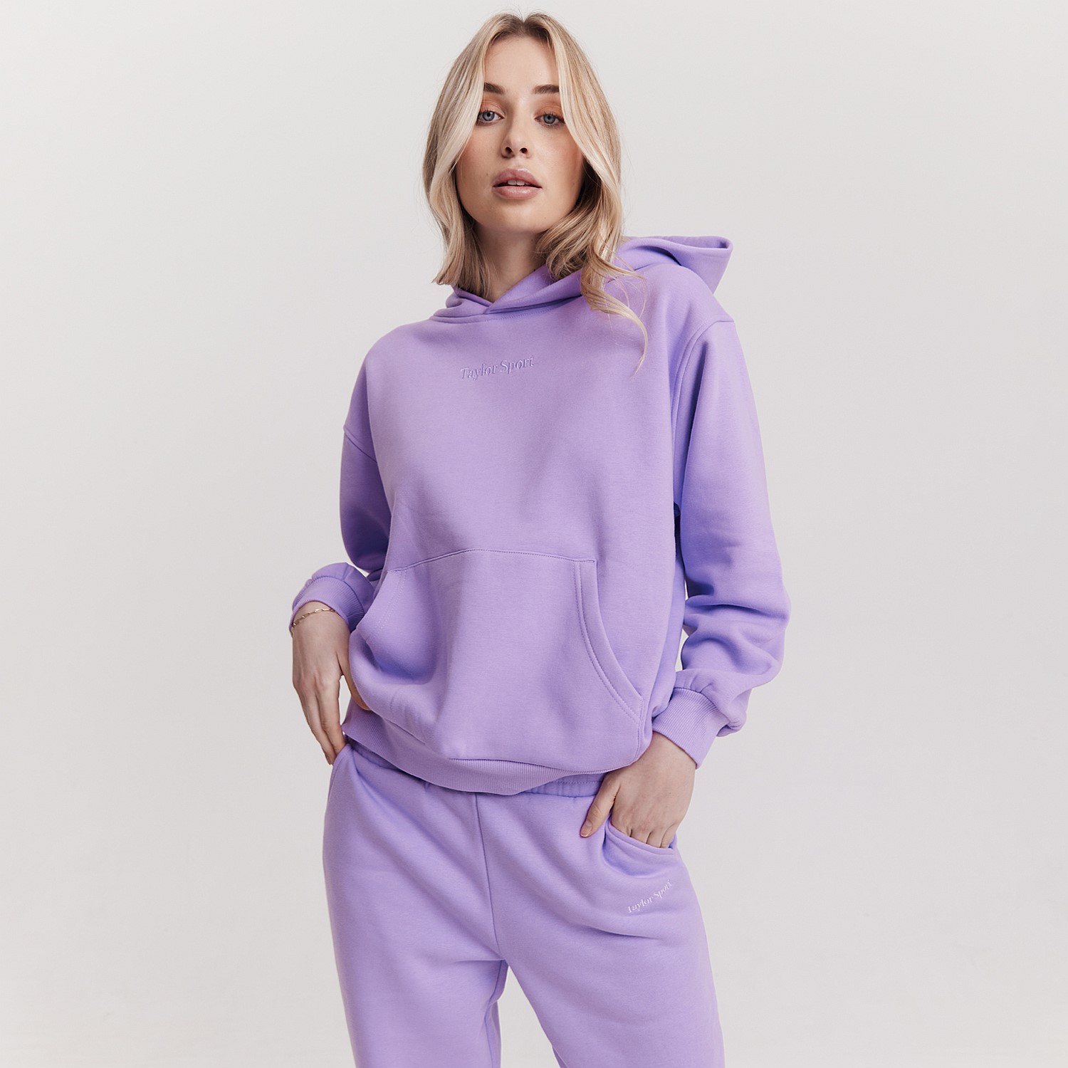 Heritage Hoodie In Lavender | Sweats & Hoodies | Stirling Women
