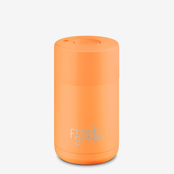 10oz Reusable Cup Neon Orange