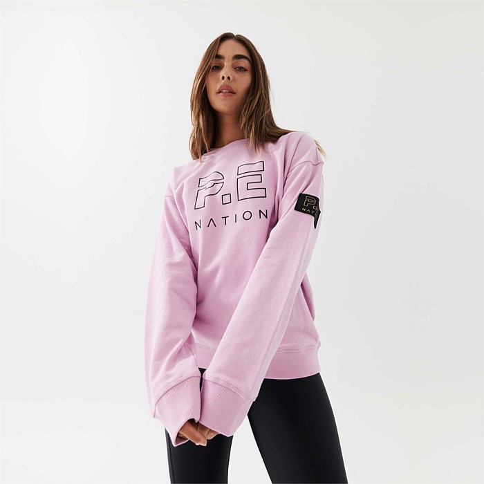 Heads Up Sweat in Pink Lavender