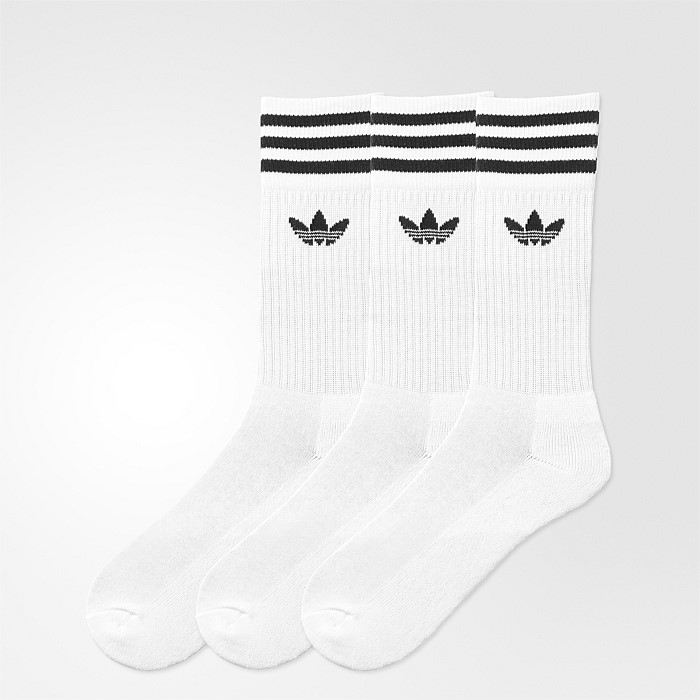 Solid Crew Sock 3 Pack