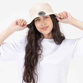 New York Yankees Linen Bucket Hat