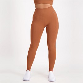 Cayenne Ribbed Seamless Tights