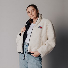 Recycled Reversible Sherpa Jacket
